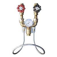 青銅冷水-熱水混合器